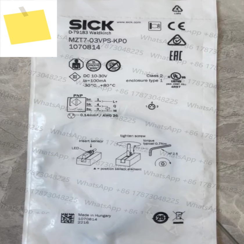 1PC Sick 오리지널 MZT7-03VPS-KP0 KPO 1070814 제품 이미지