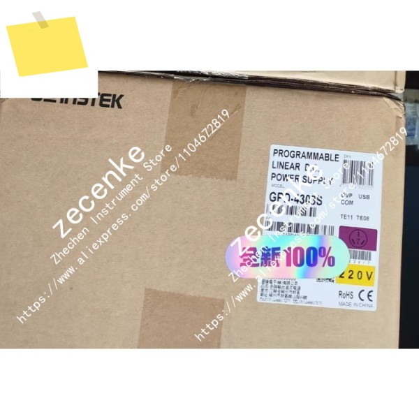 1개 새제품 GW Instek GPD-4303S 4채널 프로그래머블 DC 전원 공급기 제품 이미지
