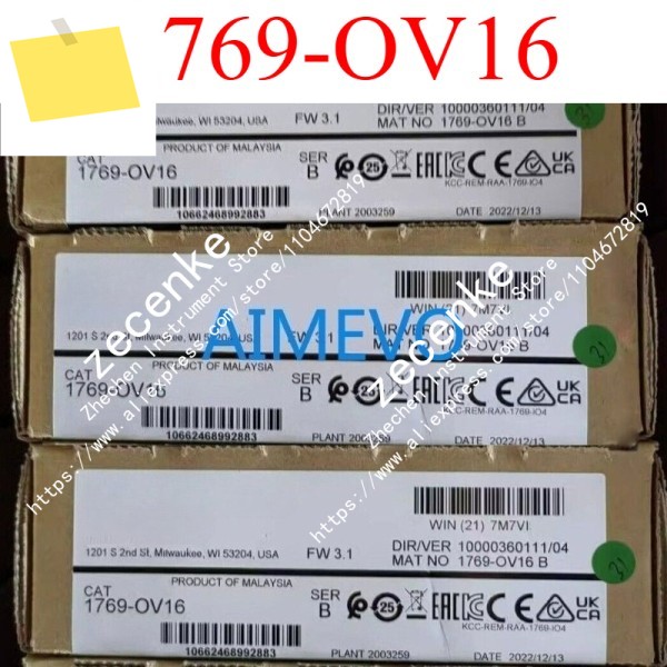 1PC 새 제품 1769-OV16 16포인트 싱크 출력 모듈 CA 제품 이미지