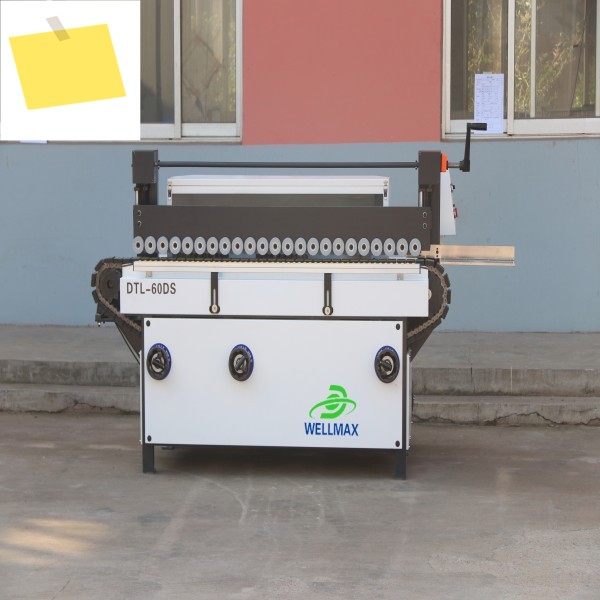 WELLMAX DTL-60DS 목공 형 MDF 목재 아크릴 측면 가장자리 브러시 샌더 자동 양면 샌딩 연마 빠우 기계 제품 이미지