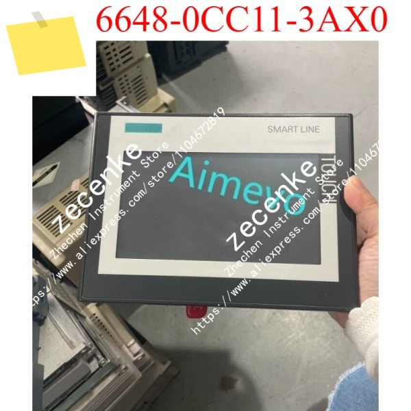 1PC HMI 스마트 700IE V3 7인치 6AV6648-0CC11-3AX0 패널 판넬 판네루 터치스크린 중고 제품 이미지