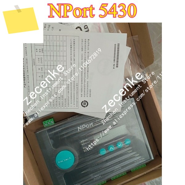 1PC 신품 MOXA NPort 5430 3.3V 연결된 서버 제품 이미지