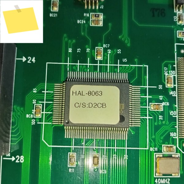 A001-00069 REV B1 산업용 제어 디지털 수집 카드 HAL-8063 제품 이미지