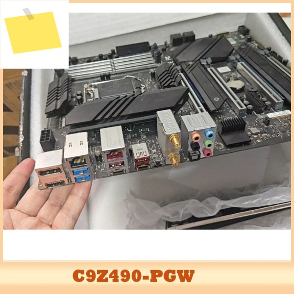 C9Z490-PGW 오버클럭 WiFi 마더보드 10세대 코어 i9i7i5i3 LGA-1200 DDR4-2933MHz PCI-E3.0 M.2 제품 이미지