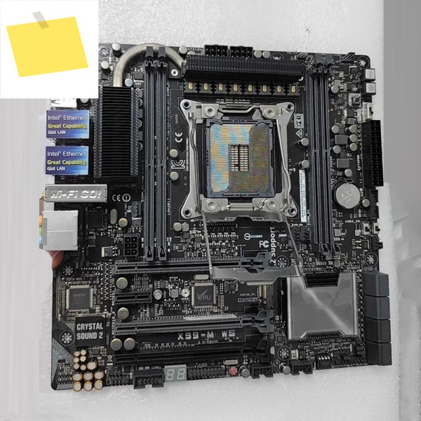 X99-M WS mATX 워크스테이션 마더보드는 I7 LGA2011-V3을 지원합니다 제품 이미지