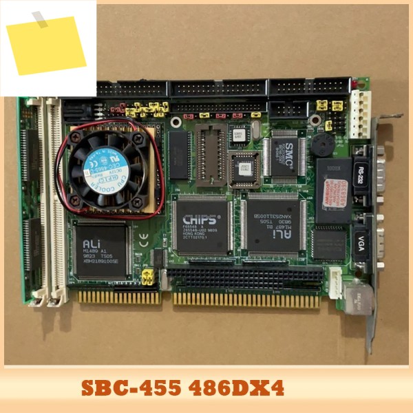 임베디드 산업용 제어 마더보드 SBC-455 486DX4 REV.B1 제품 이미지