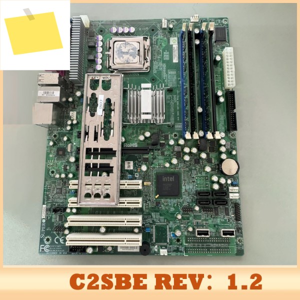 C2SBE REV:1.2 슈퍼마이크로 산업용 제어 마더보드용 제품 이미지