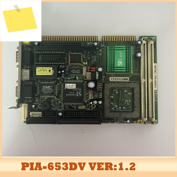 PIA-653DV VER:1.2 절반 길이 카드 산업용 제어 마더보드 제품 이미지