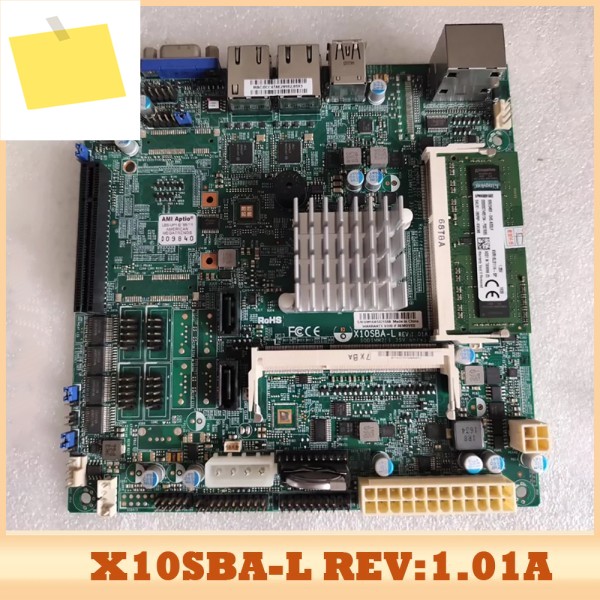 슈퍼마이크로 X10SBA-L REV:1.01A 산업용 마더보드용 제품 이미지