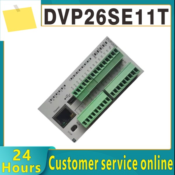 기존 DVP12SSS211S 12포인트 호스트 8DI4DO 내장 1채널Y0 PWM-DA 장치 제품 이미지