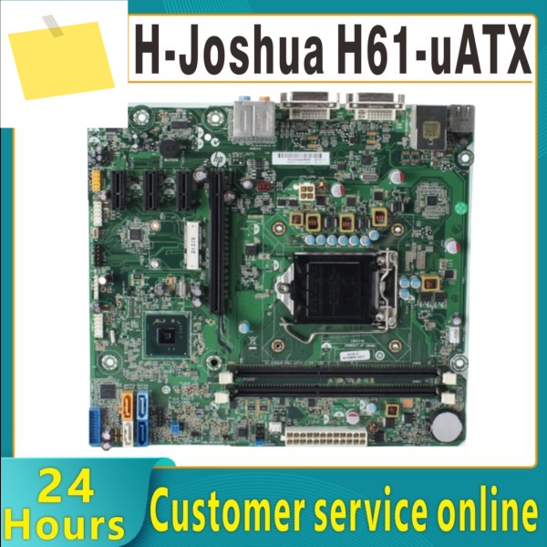 100% 테스트 H-Joshua H61 uATX 마더보드 670960-001 LGA1155가 완벽하게 작동합니다. 제품 이미지