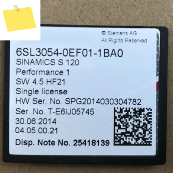 신품 원본 6SL3054-0EF01-1BA0 6SL3 제품 이미지