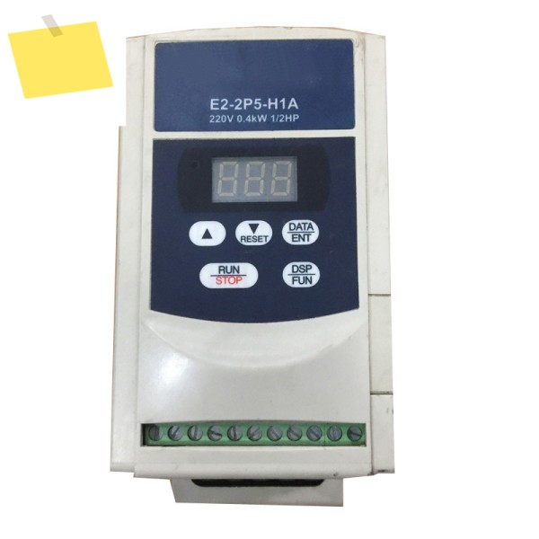 신품 E2-2P5-H1A 1상 220V 2.3A 0.4KW 0.5HP 인버터 VFD 주파수 AC 드라이브 제품 이미지