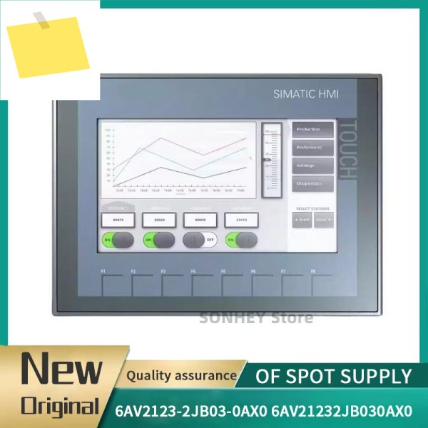 6AV2123-2JB03-0AX0 SIMATIC HMI, KTP900 기본형, 패널, 키터치 조작 새 제품 제품 이미지