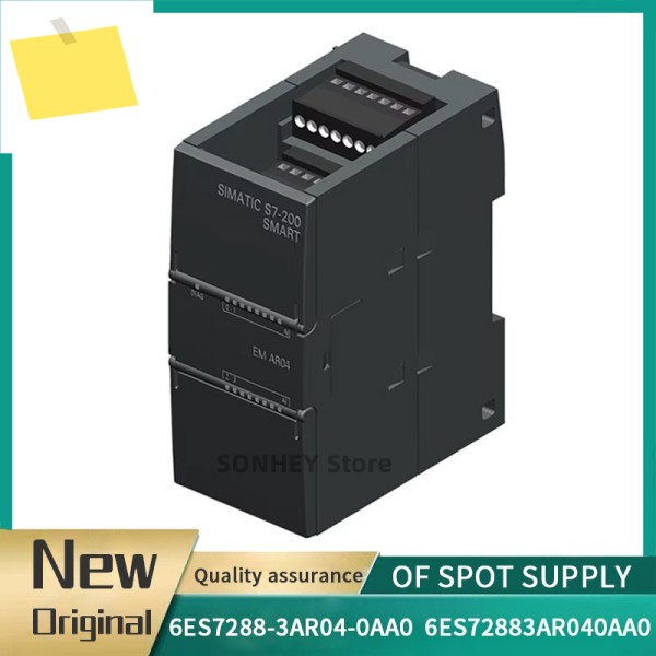 새제품 6ES7288-3AR04-0AA0 S7-200 SMART, 아날로그 입력 SM AR04 4xAI 모듈 제품 이미지