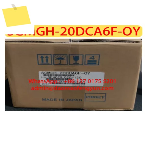 SGMGH-20DCA6F-OY 신품 서보 모터 SGMGH OY, 제품 이미지