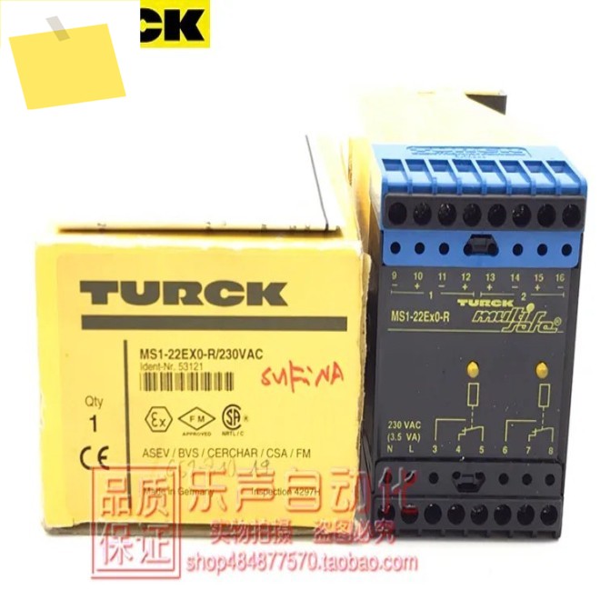 2025.4 MS1-22Ex0-R230V TurckTURCK 안전 릴레이 배리어 제품 이미지