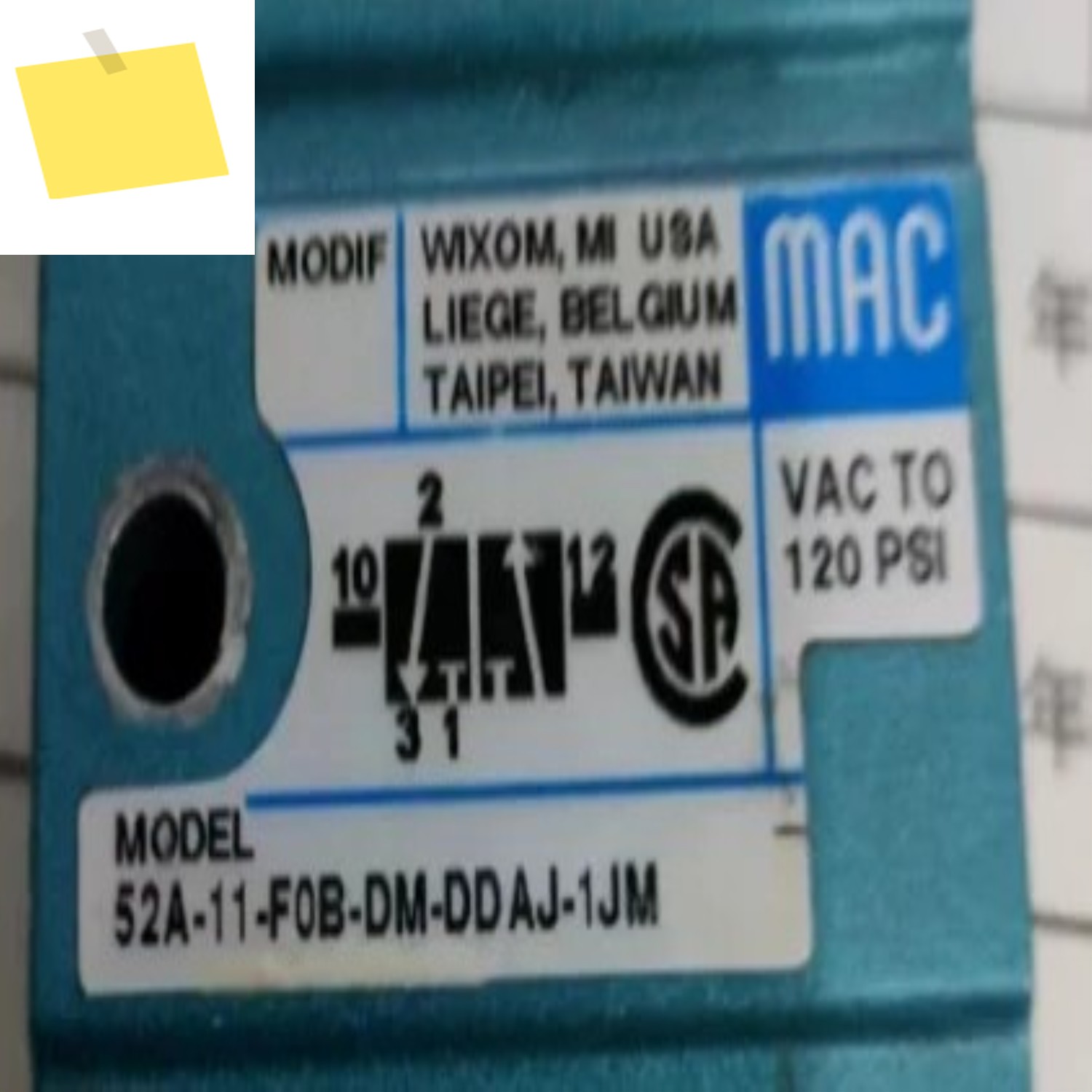 2025.4 MAC 52A-11-F0B-DM-DDAJ-1JM 제품 이미지