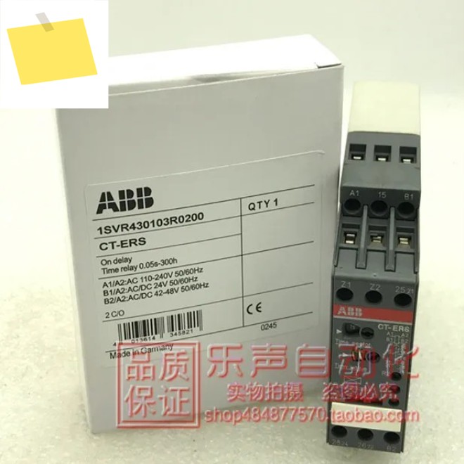 2025.4 CT-ERS 1SVR 430103 R0200독일산 ABB 타임 릴레이, 1년 보증 제품 이미지