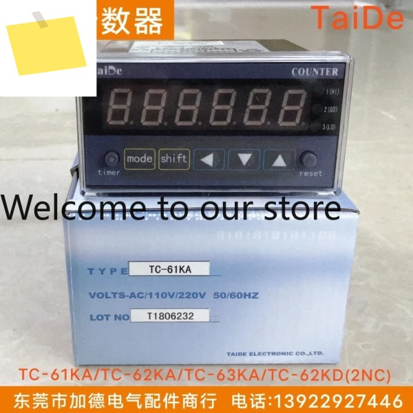 2025.4 타이드 카운터 TC-61KA62KA63KA 6자리 수입 TC-62KD 2NC 제품 이미지