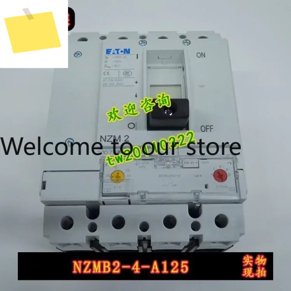 2026 NZMB2-4-A125 Eaton EATONMuller, 성형 케이스 회로 차단기 4P 125A 제품 이미지