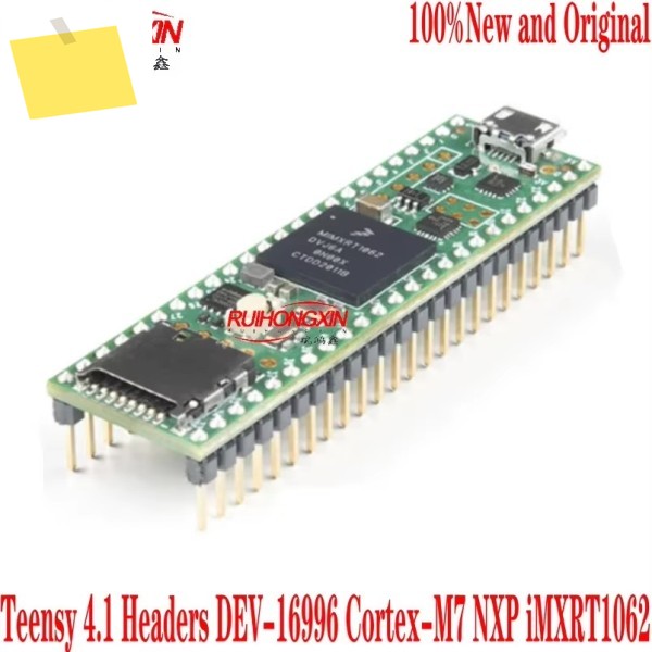 Teensy 4.1 헤더 DEV-16996 Cortex-M7 NXP iMXRT1062 개발 보드 100% 신규 및 원본 제품 이미지