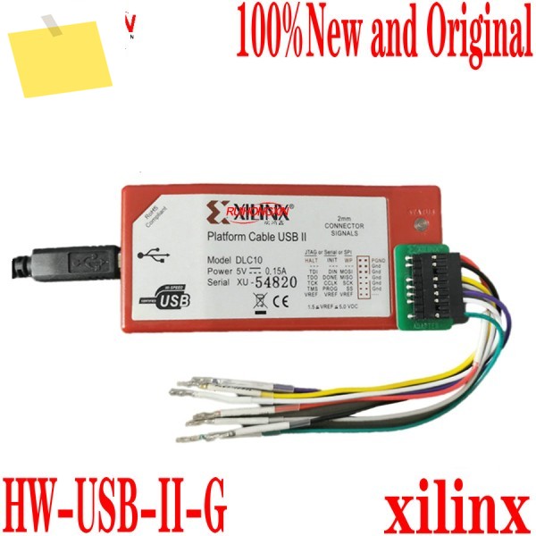 HW-USB-II-G xilinx DLC10 플랫폼 케이블, USB Jtag 100%, 새제품 및 제품 이미지