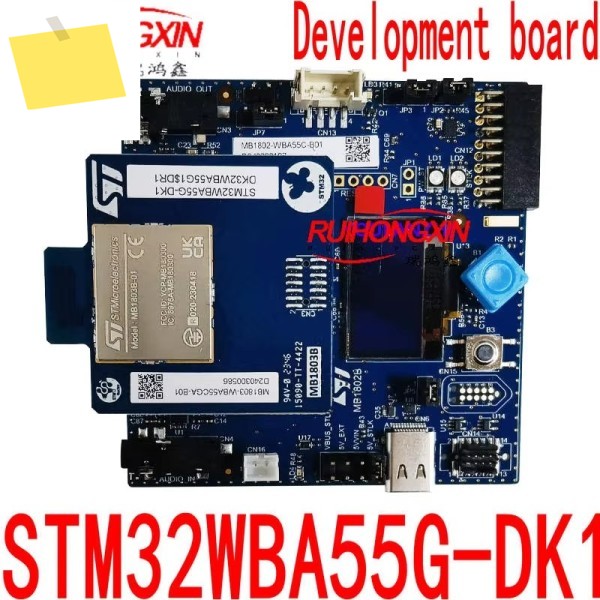 STM32WBA55G-DK1 디스커버리 키트에는 강력한 개발 보드가 내장되어 있습니다. 제품 이미지