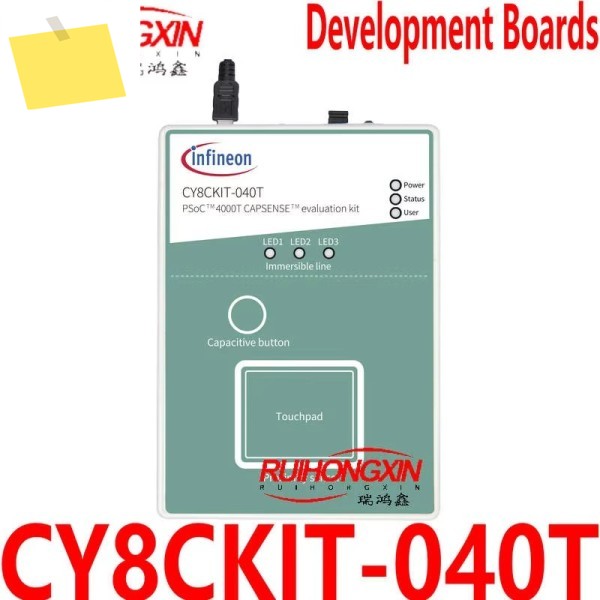 CY8CKIT-040T PSoC 4000T CAPSENSE 용량성 감지 평가 키트 Infineon 제품 이미지