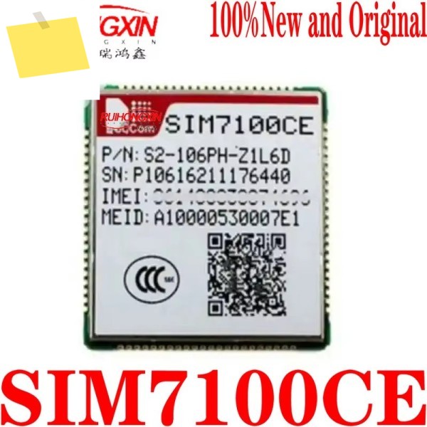 기존 SIM7100CE 전체 Netcom 4G 모듈 MINI PCIE 인터페이스는 다중 주파수 LTE를 지원합니다 제품 이미지