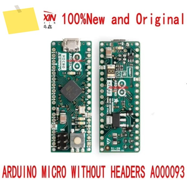 헤더가 없는 ARDUINO MICRO A000093 개발 보드 100% 신규 및 원본 제품 이미지