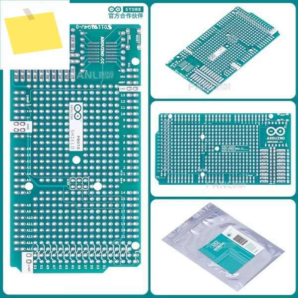 Arduino Mega Proto Shield Rev3 PCB A000080 메가 2560 개발 보드 100% 새 제품 및 제품 이미지