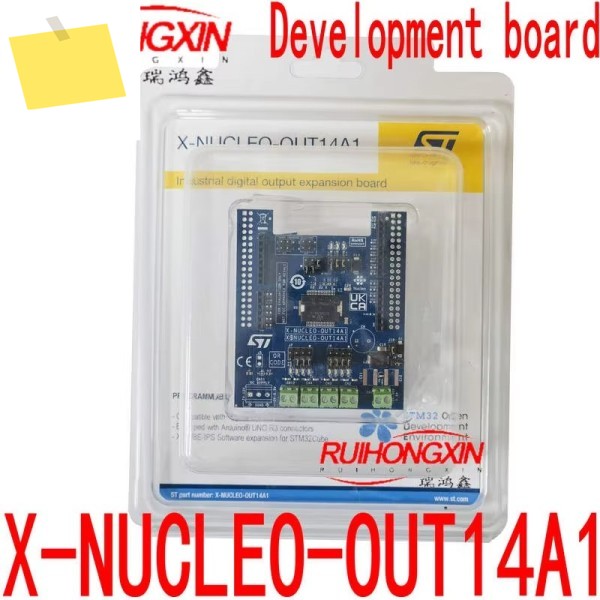 ISO808A-1 산업용 디지털 출력 확장 보드를 기반으로 하는 기존 X-NUCLEO-OUT14A1 제품 이미지