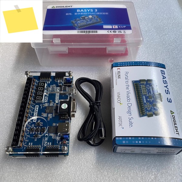 Digilent Basys3 Artix-7 Xilinx FPGA 410-180 개발 보드 새 제품 및 원본 제품 이미지