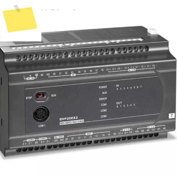 신품 프로그래밍 가능 컨트롤러 모듈 DVP24XP200R DI 16 DO 8 릴레이 100-240VAC 제품 이미지