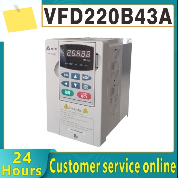 신품 델타 인버터 VFD220B43A 삼상 380V 22KW 제품 이미지