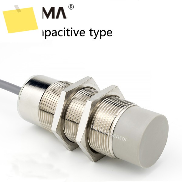 30mm 직경 구리 튜브 용량 성 근접 스위치 M30, 물, 목재, 유리, 오일 및 사료 감지 센서 제품 이미지