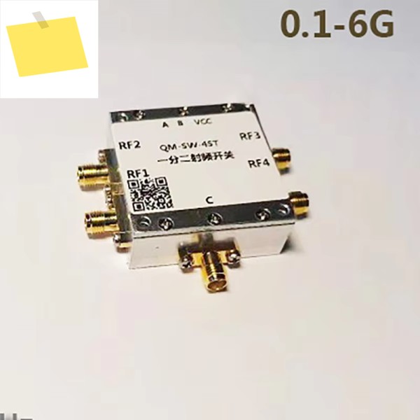 0.1-6GHz RF 스위치 SP4T 4-in-one 마이크로파 전자 고절연 제품 이미지