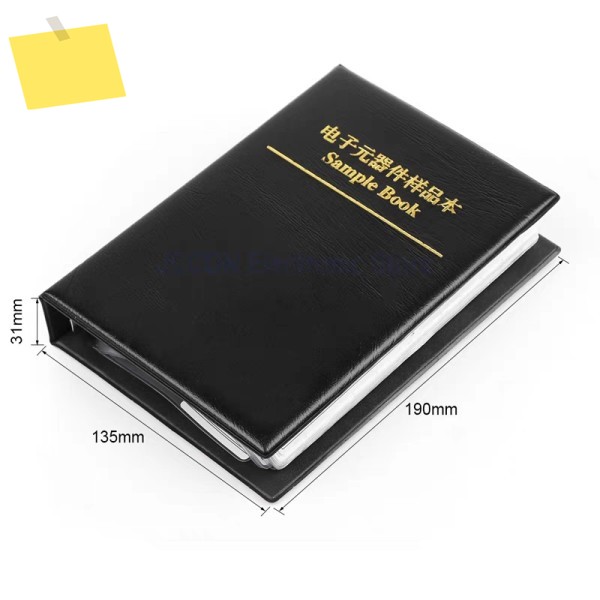 4250pc 1% 0603 smd 저항기 키트 + 캐패시터 커패시터 분류 도서 팩 샘플 제품 이미지