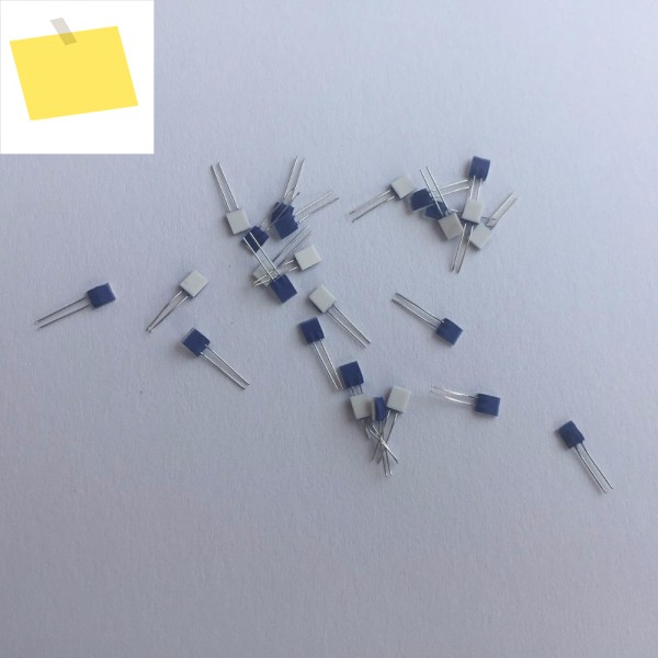 10pc 1.651.250.9mm 미니 PT100 온도 센서 클래스 A 백금 저항 박막 Orginal 제품 이미지