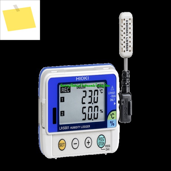 HIOKI 디지털 온도 습도 녹음기, LR5091LR5092 컨버터 컬렉터, LR9501 센서 케이블 옵션 제품 이미지