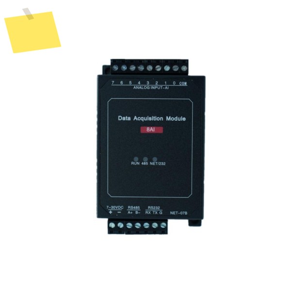 TCP-507B 8AI 아날로그 입력 RJ45 이더넷 수집 모듈 RS232 인터페이스 MODBUS TCPIP 프로토콜 제품 이미지