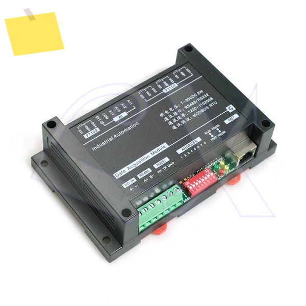 4AI+4PT100 온도 열 저항 수집 모듈 RS485 RS232 Modbus TCP 및 RTU 송신기 이더넷 제품 이미지