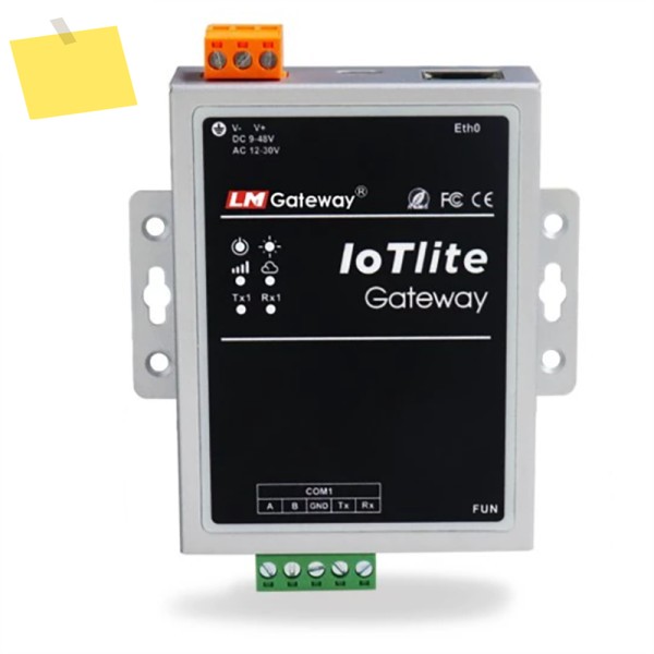 101-IoT lite 게이트웨이 데이터 수집은 Modbus, BACnet, DLT645, PLC 프로토콜을 지원합니다. RS-485 직렬 포트 1개 제품 이미지