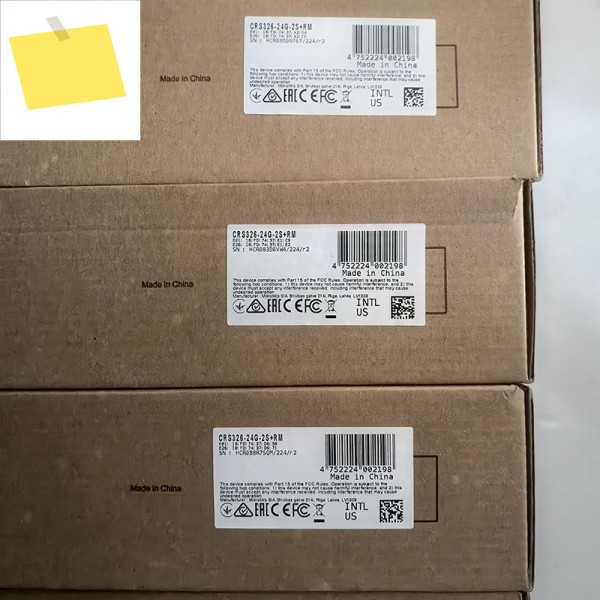 마이크로틱 CRS326-24G-2S+RM 10기가비트 듀얼 시스템 지능형 네트워크 관리 3레이어 스위치 제품 이미지