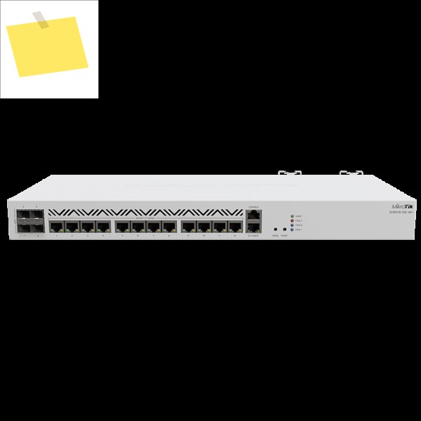 Mikrotik CCR2116-12G-4S+ 16코어 10G 엔터프라이즈 ROS 라우터 4개의 SPF+ 포트 스위치 제품 이미지
