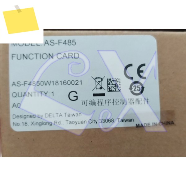 델타 AS-F422 PLC 카드, AS300 통신 기능 컨트롤러 제품 이미지