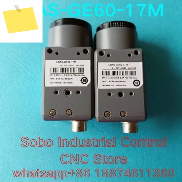 중고 테스트 OK LUSTER LBAS-GE60-17M, 600만 화소 흑백 산업용 카메라 제품 이미지