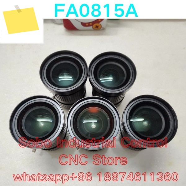 중고 테스트 OK FA0815A 20만 길이의 롱스텝 산업용 렌즈, 1인치 대형 타겟 표면 C 인터페이스 8mm 초점 지원 제품 이미지