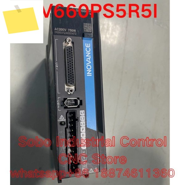 중고 SV660PS5R5I 서보 드라이버 테스트 완료 제품 이미지